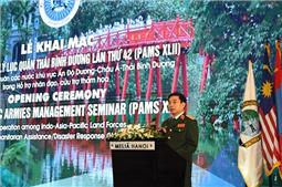 Hội thảo Quản lý Lục quân Thái Bình Dương lần thứ 42 khai mạc tại Hà Nội